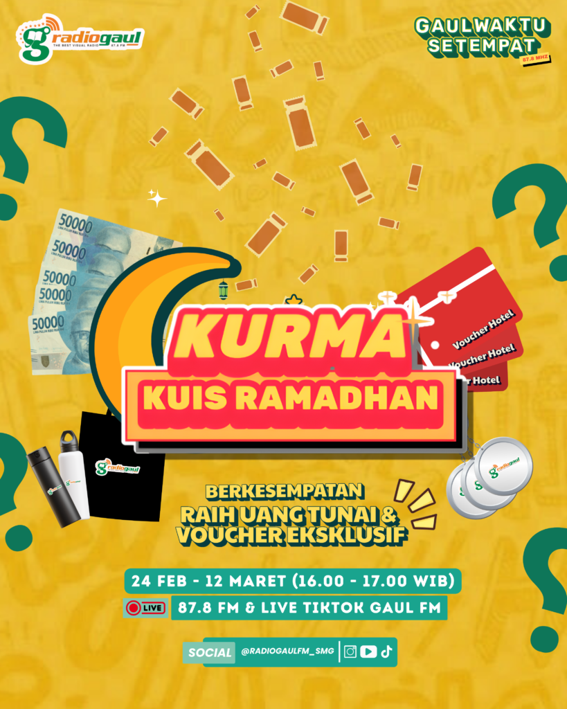 Kurma Kuis Ramadan Gaul FM 2026 di studio 87.8 FM Semarang