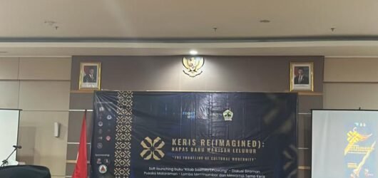 Suasana pembukaan Pameran Keris Nasional di Front One HK Resort Semarang yang berlangsung pada 13 Februari 2026
